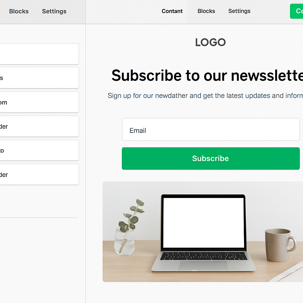 Mailerlite vs ActiveCampaign - Form & Landing Pages